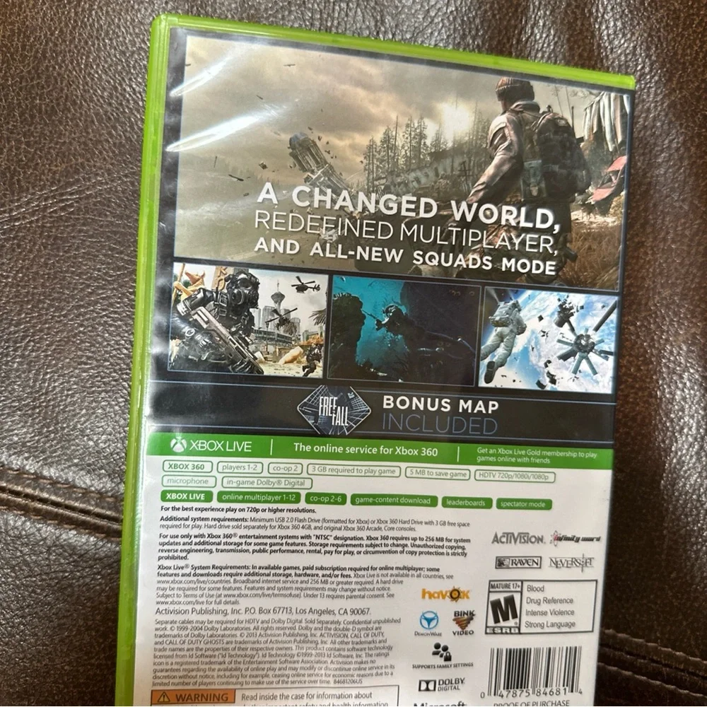Call of Duty: Ghosts (Microsoft Xbox One, 2013) Excellent Condition *SHIPS FAST*